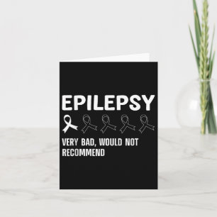 Coole Epilepsie Art der Männer Frauen unterstützen Karte