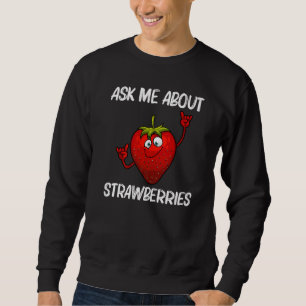 Coole Erdbeere für Männer - Frauen - Erdbeeren B Sweatshirt