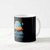 Coole Erde, Coole Zukunft - Erde Kaffeetasse (VorderseiteRechts)