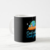 Coole Erde, Coole Zukunft - Erde Kaffeetasse (Vorderseite Links)
