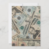 Coole Erwachsene Kinder 90er Jahre Retro Mafia 10. Einladung (Rückseite)