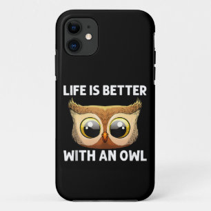 Coole Eulen-Kunst Für Männer Frauen Nachtaktiver V Case-Mate iPhone Hülle