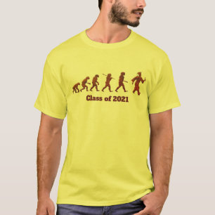 Coole Evolution Mankind LOL Funny Abschluss T-Shirt