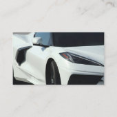 Coole Exotic Car Theme Business Cards Visitenkarte (Vorderseite)