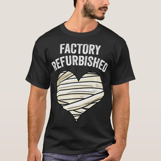 Coole Fabrik renoviertes Herz Funny Open Heart Su T-Shirt (Vorderseite)