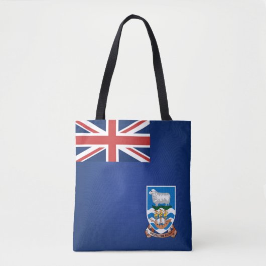 Coole Fahne der Falklandinseln Tasche (Vorderseite)