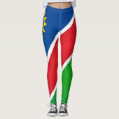 Coole Fahne Namibia Leggings (Vorderseite)