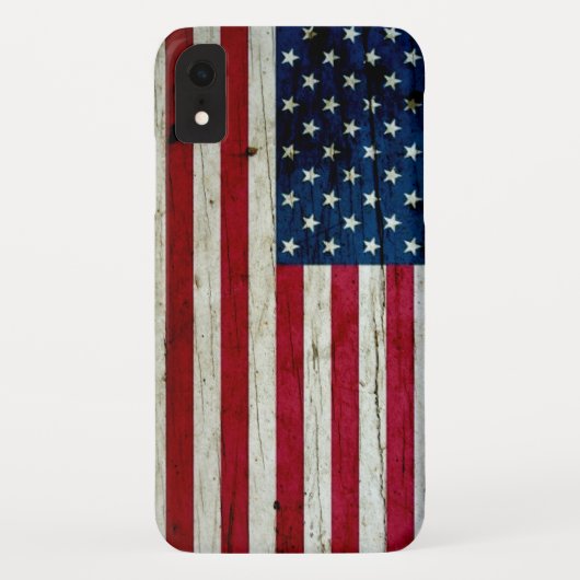 Coole Fahnenholz Case-Mate iPhone Hülle (Rückseite)