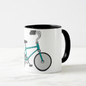 Coole Fahrrad-Tasse Tasse (VorderseiteRechts)