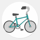 Coole Fahrradaufkleber Runder Aufkleber (Vorderseite)