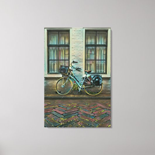 Coole Fahrradgeschenke Leinwanddruck (Vorderseite)