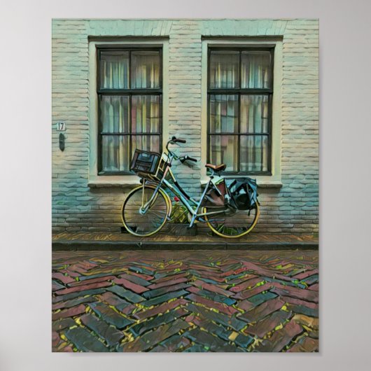 Coole Fahrradgeschenke Poster (Vorne)