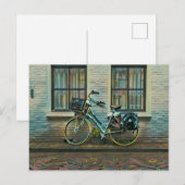 Coole Fahrradgeschenke Postkarte (Vorne/Hinten)