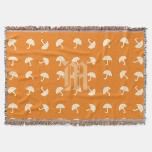 Coole Fall Vibes Monogram Umbrells Decke