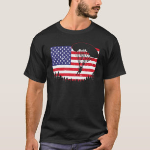 Coole Fallschirmspringer Männer Frauen Fallschirms T-Shirt