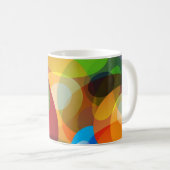Coole Fantasy-Blasen und Kreise Kaffeetasse (VorderseiteRechts)