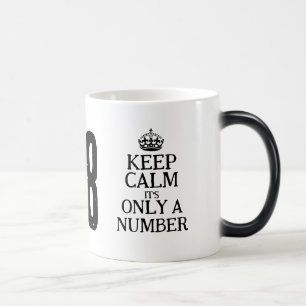 Coole Farbänderung behielt ruhige 48. Geburtstag T Verwandlungstasse