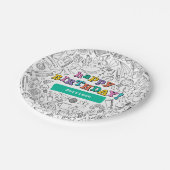 Coole Farbanpassbare Teller (Schrägansicht)