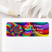 Coole Farben Abstraktes Fraktal Kunst, Kultur (Insitu)