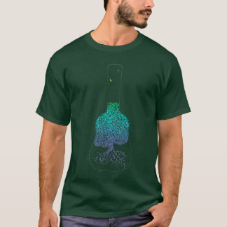 Coole Farben des Musikfalles T-Shirt
