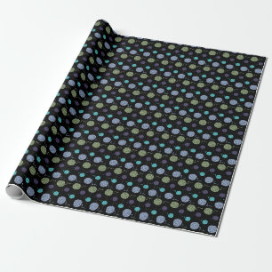 Coole Farben Garnsteinfassmuster Geschenkpapier