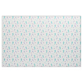 Coole Farben Lacrosse Player-Muster Stoff (Fat Quarter (45,7 x 55,9 cm))