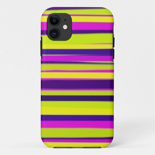 Coole Farben moderne Strickkunst Case-Mate iPhone Hülle (Rückseite)