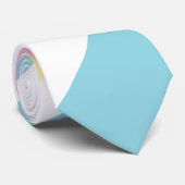 Coole Farben Streifen Krawatte (Gerollt)