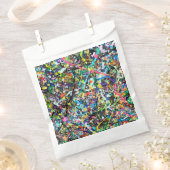 Coole Farbenfrohe Abstrakte Art Paint Spritzer Mus Geschenktütchen (Ausgeschnitten)