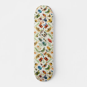 Coole, farbenfrohe Decoupage Inspiriert Insektensk Skateboard