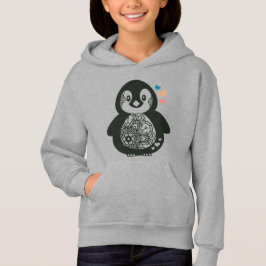 coole farbenfrohe Kinderherzen Hoodie