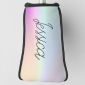 Coole Farbenfrohe Ombre-Farbverläufe und Ihr Scrip Golf Headcover (Rotieren 90)