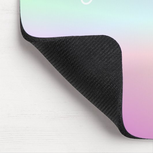 Coole Farbenfrohe Ombre-Farbverläufe und Ihr Scrip Mousepad (Ecke)
