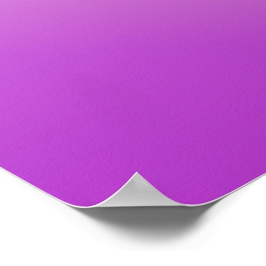 Coole Farbenfrohe Ombre-Farbverläufe und Ihr Scrip Poster (Ecke)