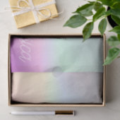 Coole Farbenfrohe Ombre-Farbverläufe und Ihr Scrip Seidenpapier (Geschenk)