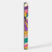 Coole, farbenfrohe Retro-Design der 80er/90er iPhone Hülle (Rechte Seite)