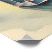 Coole Farbflaschen Wasserfarben Glasflaschen 3:2 Poster (Ecke)