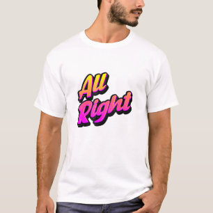 Coole Farbige Alle rechten Anführungszeichen Grafi T-Shirt