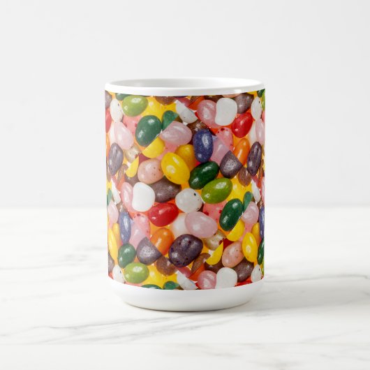 Coole, farbige Osterbohnen Kaffeetasse (Mittel)