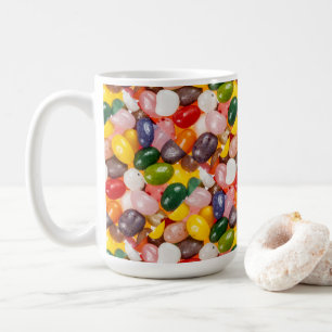 Coole, farbige Osterbohnen Kaffeetasse