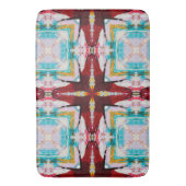 Coole Farbigkeit Abstrakt Badematte (Vorderseite Vertikal)