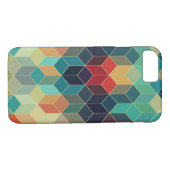 Coole Farbkuben Geometrisches Muster 5 Case-Mate iPhone Hülle (Rückseite (Horizontal))