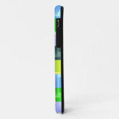 Coole Farbstreifen, modernes Design 3 Case-Mate iPhone Hülle (Hinten/Links)