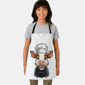 Coole Farm Tierfreude Art Niedlicher Koch Kuh Schürze (Insitu)