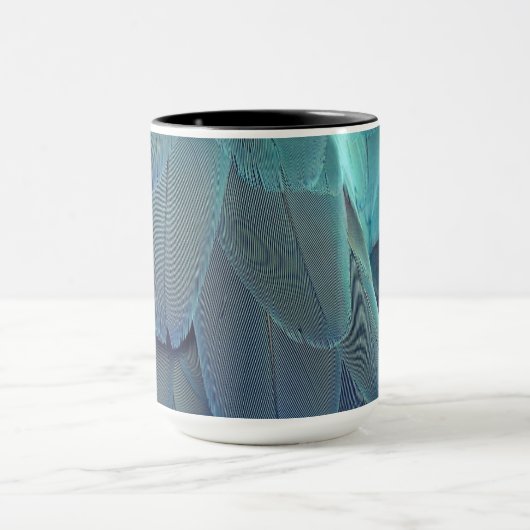 Coole Federkaffee-Tasse Tasse (Zentrum)