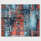 Coole Feier Whimsical Sparkling Geburtstag Teil Geschenkpapier (Flach)