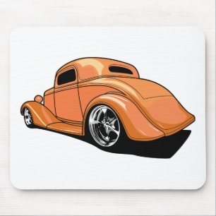 Coole fette Fendered Straße Rod Mousepad