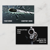 Coole Ffl Geschäftskarte mit Kugel Visitenkarte (Vorne/Hinten)