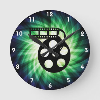Coole Film-Film-Spule Runde Wanduhr