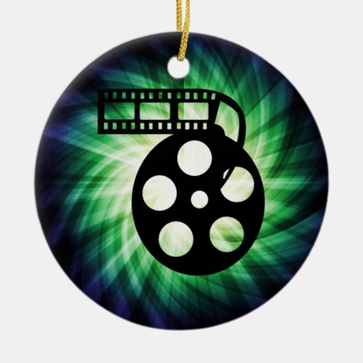 Coole Filmrolle Keramik Ornament (Vorne)